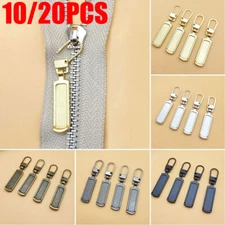 10/20X Zipper Fixer Repair Pull Tab Kit Bag Replacement Molded Slider Fix Puller