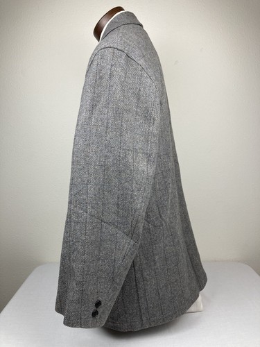 PENDLETON WOOL 49ER JACKET COAT GRAY HERITAGE LIMITED EDITION PLAID MENS SIZE L - Picture 6 of 11