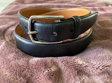 Polo Ralph Lauren Classic Men s Black Leather Dress Belt Sz 40