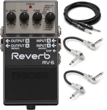 New Boss RV-6 Digital Reverb Guitar Effects Pedal