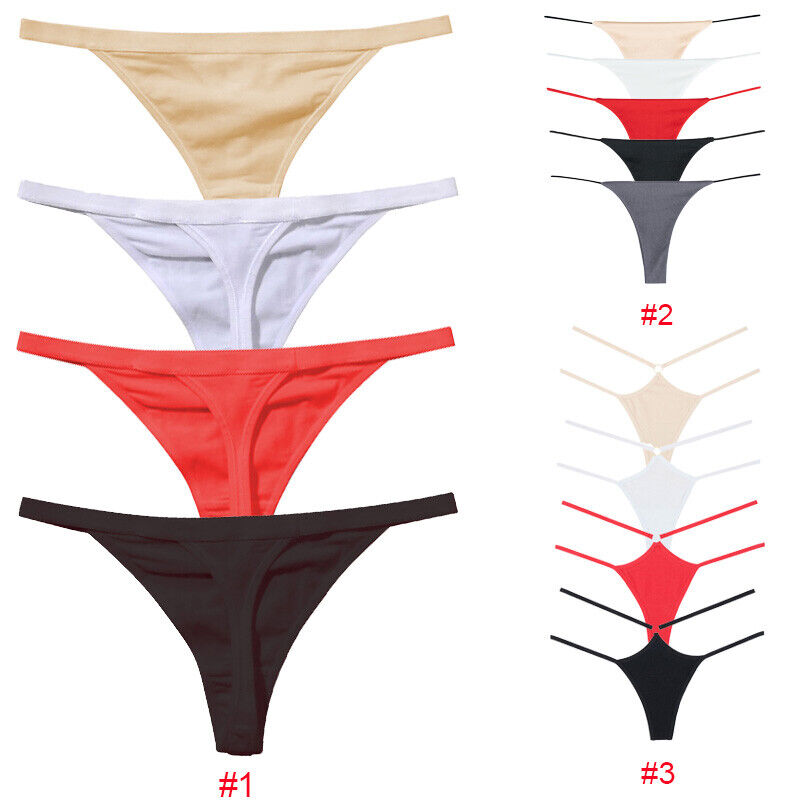 Women Sexy G-Strings Thongs T-back 3 Styles Knickers Panties Underwear  Lingerie