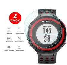 2x Premium Tempered Glass Screen Protector for Garmin Forerunner 225/235/220/230