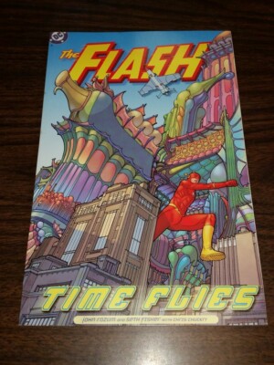 FLASH TIME FLIES DC COMICS GRAPHIC NOVEL TPB PAPERBACK