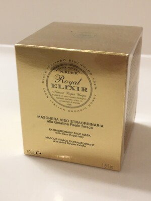 Perlier Royal Elixir Extraordinary Face Mask with Royal Jelly 1.6 oz.