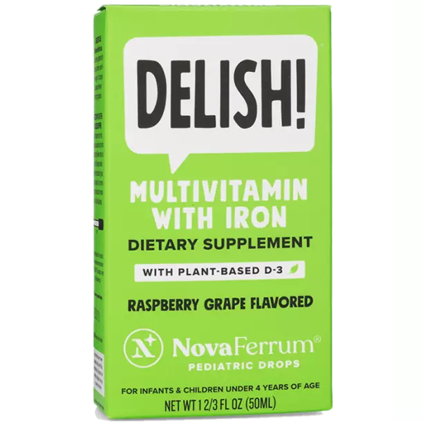 NovaFerrum Multivitamin with Iron Supplement for Infants and