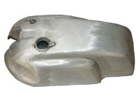 Kraftstofftank Blankes Metall 5 Gallone FüR Norton Manx Federbett Triton