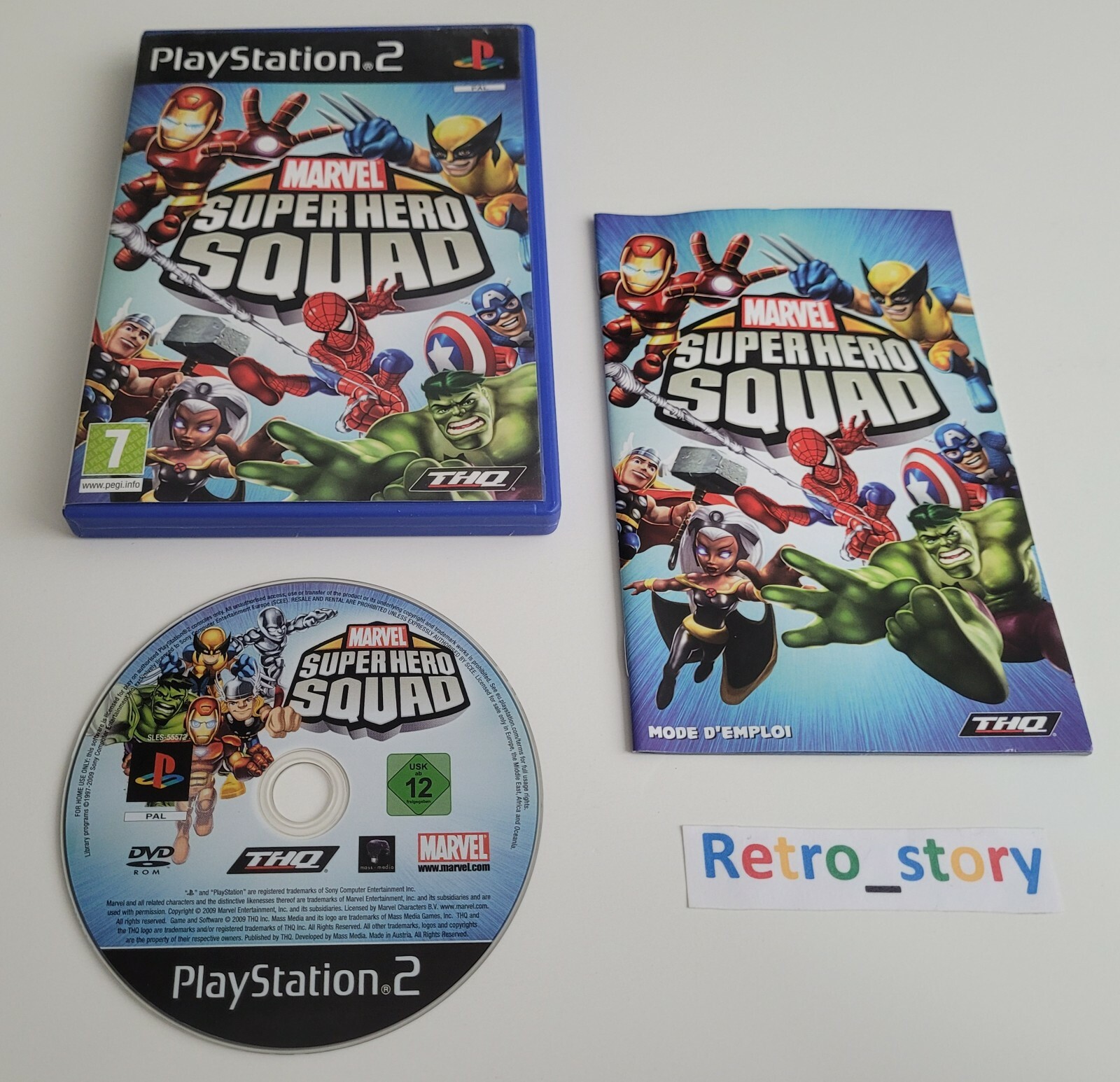 Sony Playstation PS2 - Marvel Super Hero Squad - PAL