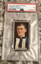 1907-08 Cohen Weenen Herbert Smith Football Captains PSA 3