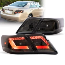 VLAND LED Tail Light For 2007-2009 Toyota Camry Brake Tail Lights Smoked LH&RH