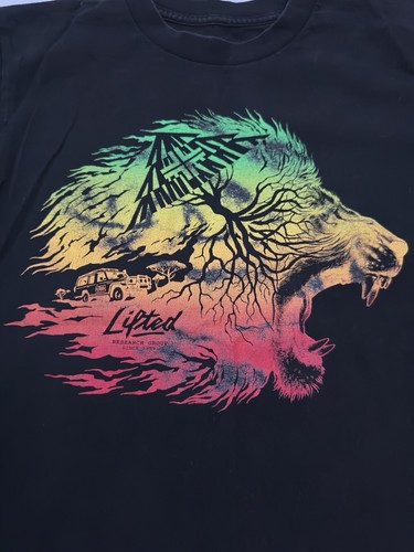 lrg lifted research group rastafarian lion t shirt