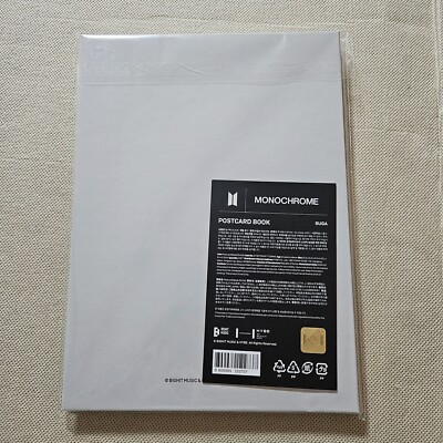 BTS 2024 MONOCHROME MNCR POP-UP : BTS MD IN SEOUL POSTCARD BOOK