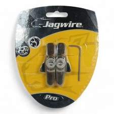 Jagwire Road bike Brake Pads & inserts Alloy backing JS509APS