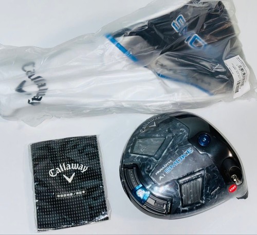 [NEW] Callaway Paradym Paradigm Ai Smoke MAX  10.5 Driver Head only w/cover - Picture 1 of 4