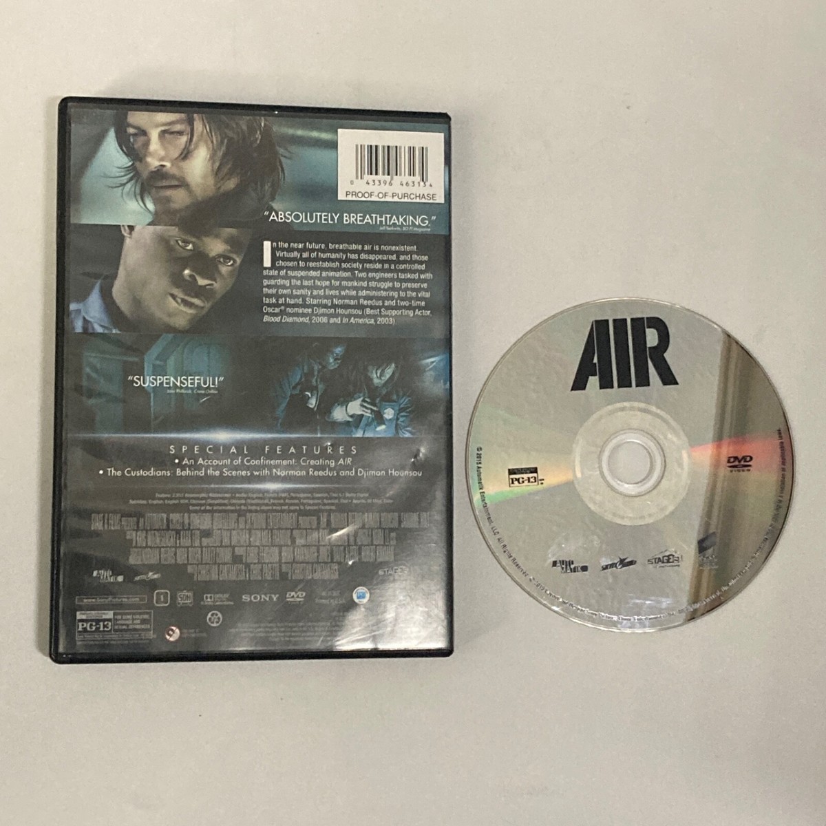 Air (2015), DVD Movie, Sony Home Ent. (2015), Norman Reedus