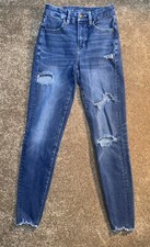 American Eagle Curvy High Rise Jegging The Dream Jean - Sz 00 Regular