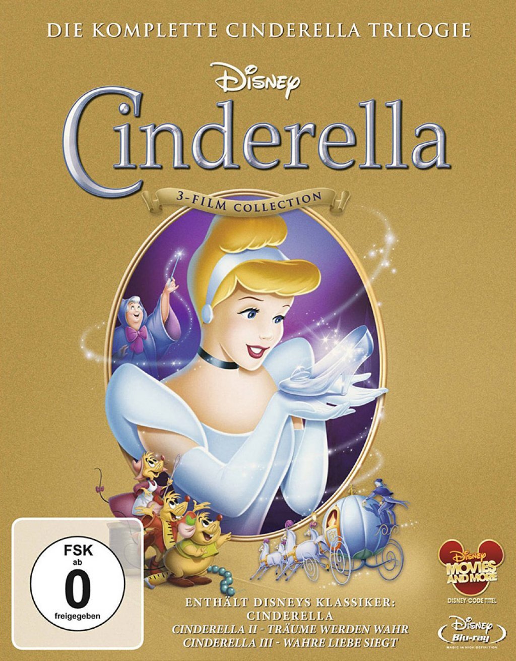 Cinderella 1-3 - Trilogie [Blu-ray] - Bild 2