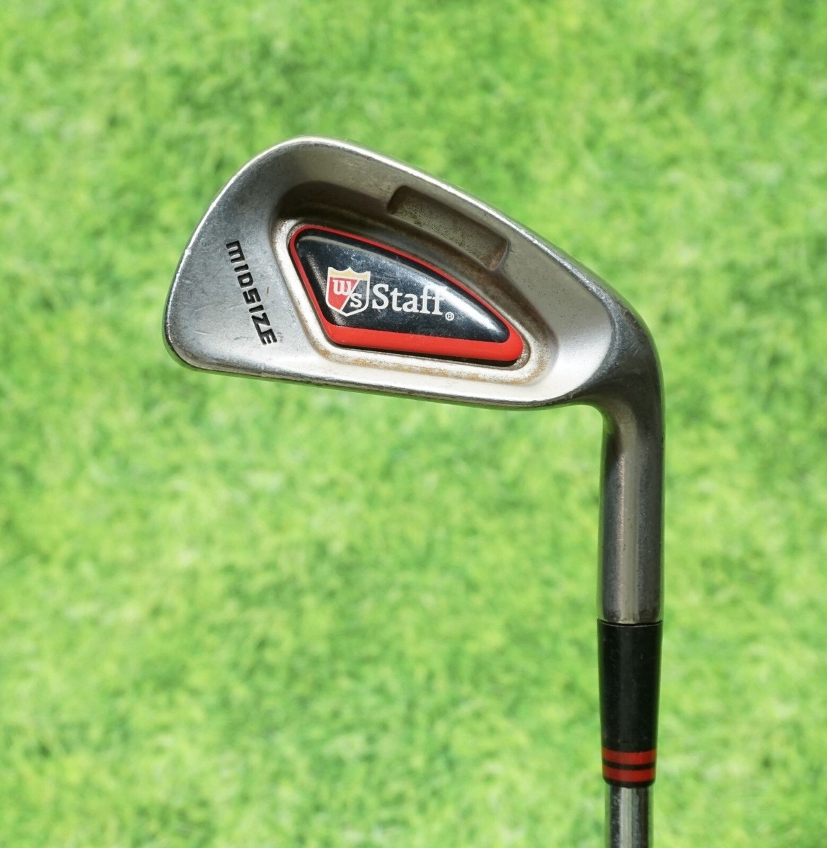 Wilson staff midsize iron RH firestick stiff flex steel shaft golf  club