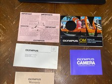 Olympus OM System Manual For ZUIKO Interchangeable Lenses Group