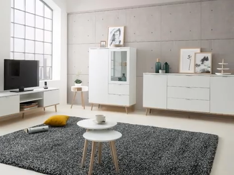 MB Muebles Bonitos | Vitrinenschrank Luke V6 | Brei Produktbild-Vorschau 6