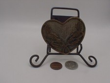 Vintage Belt Buckle Heart Shaped