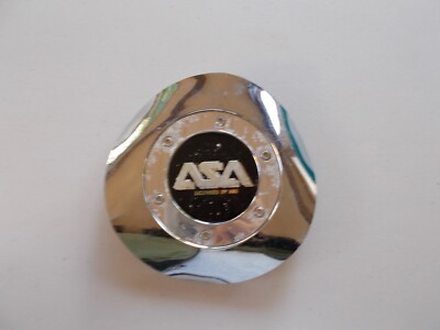 ASA LICENSED BY BBS Wheels Custom Chrome Wheel Center Cap Snap In # 8B482