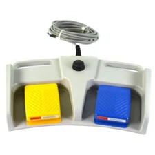 Suns International FS82-SP-W-M-B1-15F-22/5S-AC Aluminum Medical Foot Switch