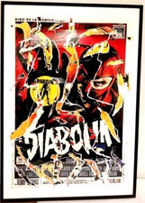 MIMMO ROTELLA -  SERI-DECOLLAGE-  cm. 100 x 70