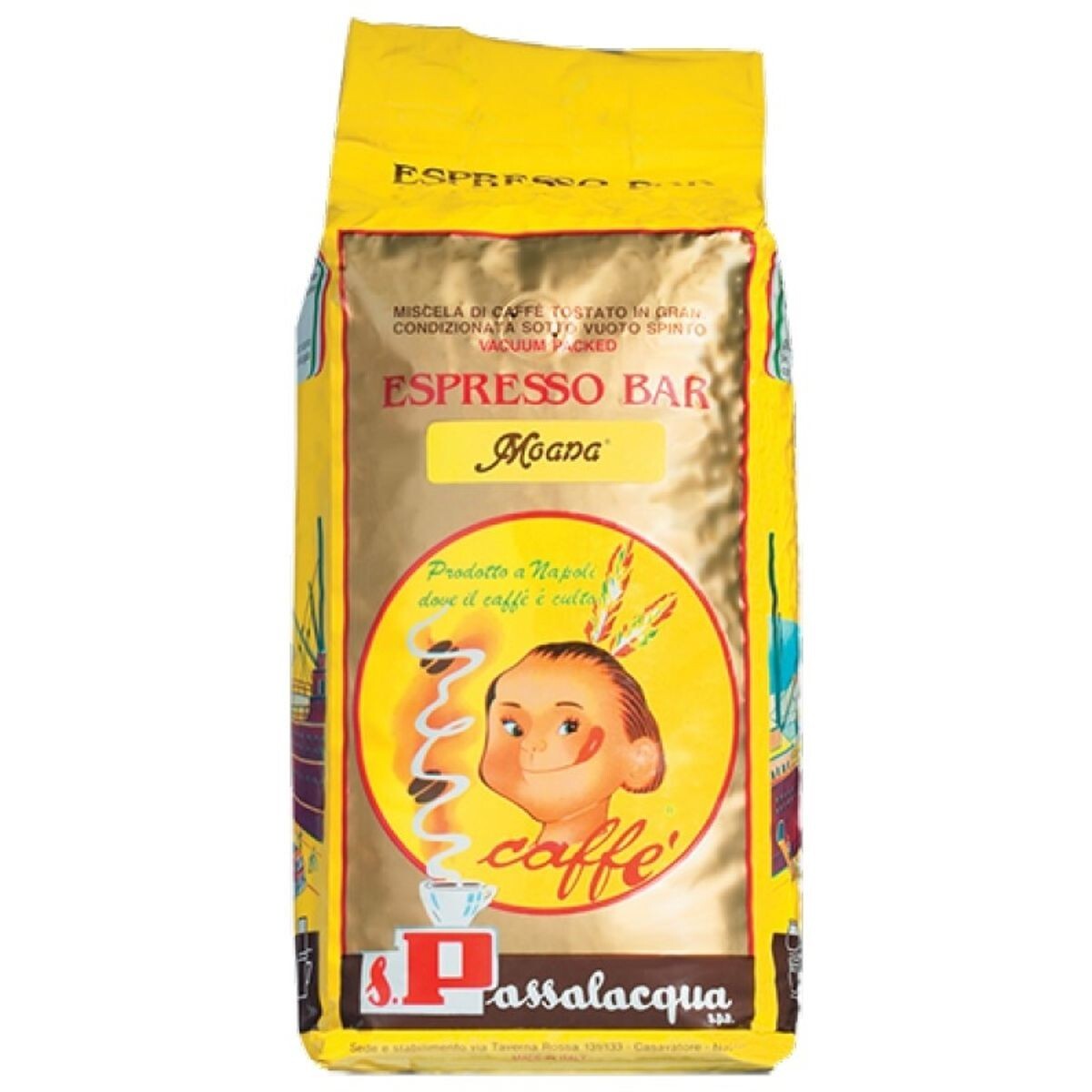 Passalacqua Moana caffè in grani 1 kg.