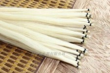 250g violin viola cello Mongolia natural white bow hair horse tail 90-92cm