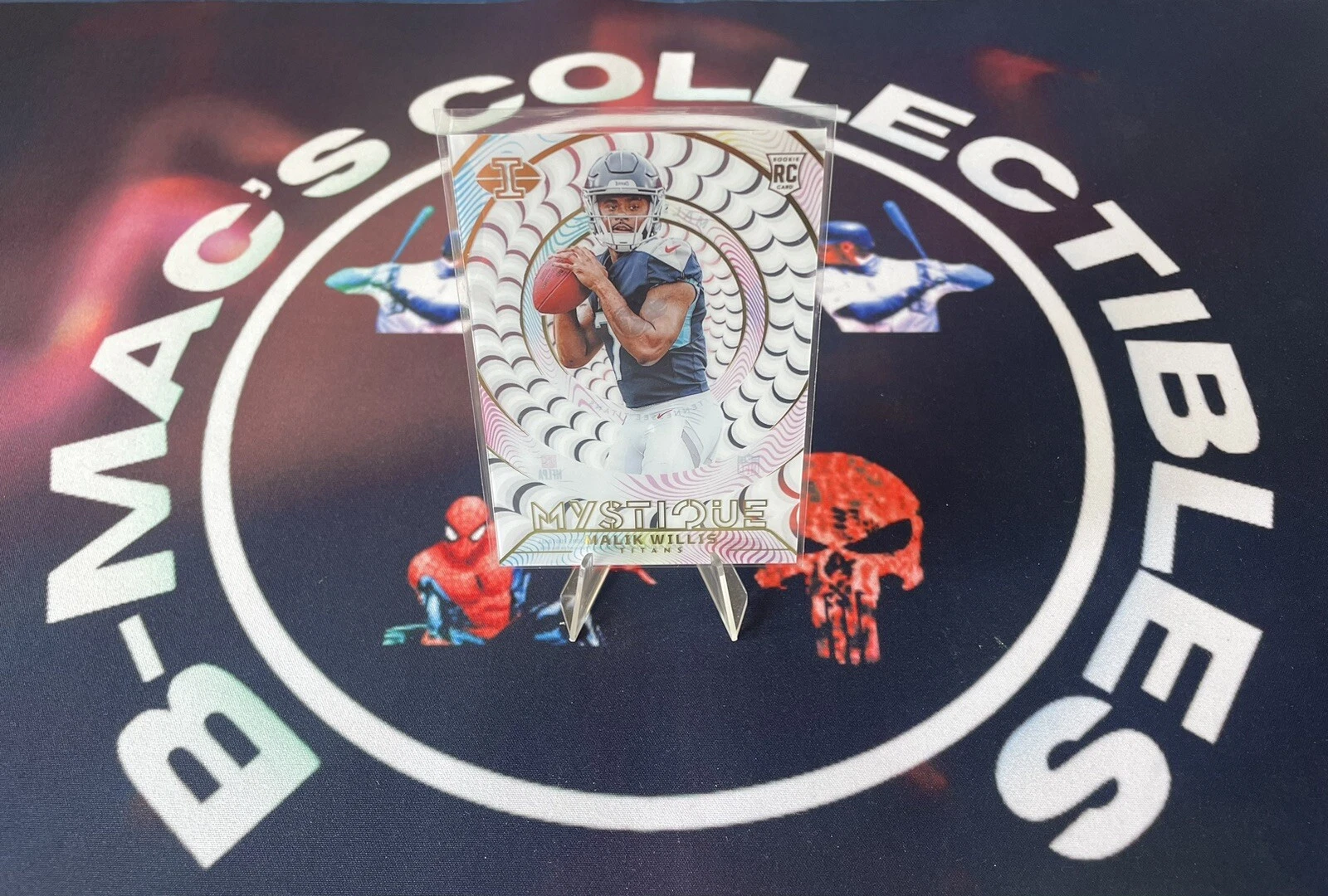 2022 Panini Illusions Football, Malik Willis RC Mystique #M-3, Titans