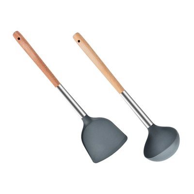  Silicone Spatula Cookware Silverware Folk Accessories Whisk