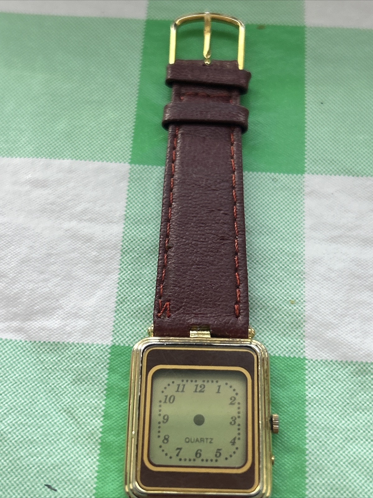 MARCEL RECTANGULAR LADY'S LIQUID QUARTZ ANALOG WA… - image 3