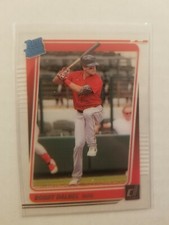 2021 Panini Chronicles Clearly Donruss Bobby Dalbec RC #16 Boston Red Sox