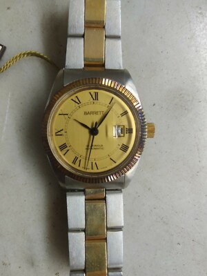 Barret 21 Jewels Automatik Vintage Uhr läuft unbenutzt selten