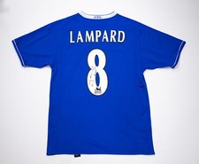Frank Lampard Signed 2004–05 Chelsea Jersey Genuine Signature AFTAL COA Frank Lampard Signed 2004–05 Chelsea Jersey Genuine Signature AFTAL COA
