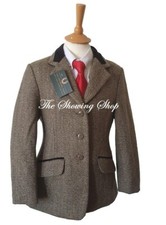 CHILDS SHIRES KEEPERS TWEED SHOW JACKET SIZE 24