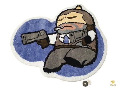 CS:GO Teppich Agent K Carpet 91x76cm official CSGO Valve Merchandise CS2 Pin XXL
