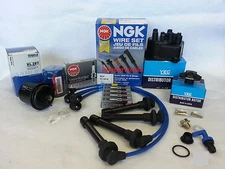 FOR 1992-1994 Honda Civic 1.6 Tune Up Kit (NGK V-Power Plugs)