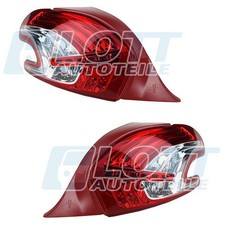 2x Heckleuchte links + rechts außen LED passend für Peugeot 208 1 BJ bis 12/2014