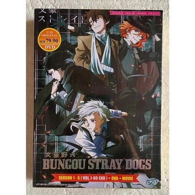 Bungou Stray Dogs Staffel 1-5 + OVA + Film Anime DVD Englisch Synchronisiert