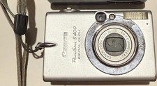 POWERSHOT S400 FOR PARTS ONLY CANON ELPH DIGITAL SILVER QUICK START GUIDE CAMERA