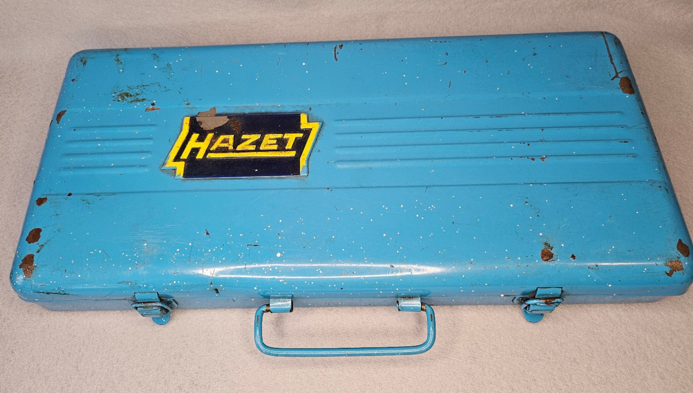 Vintage Hazet 905 Ratchet Socket Set Volkswagen Porsche Chrom Vanadium Germany