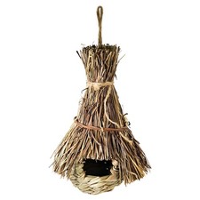 Nobby Binsen Nest f&uuml;r Nager, 100% Natur, &Oslash; 14x23cm, K&auml;figzubeh&ouml;r, ohne Plastik