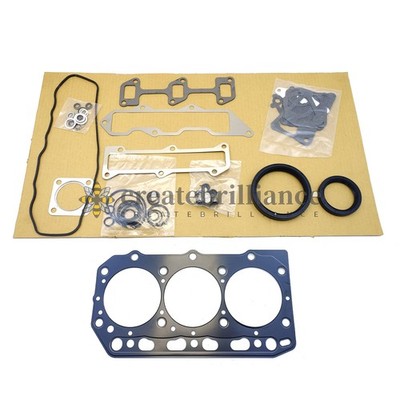 3TNV88 Full Head Gasket Set Kit For Yanmar 3TNV88C John Deere 27D 35D 35G F1565