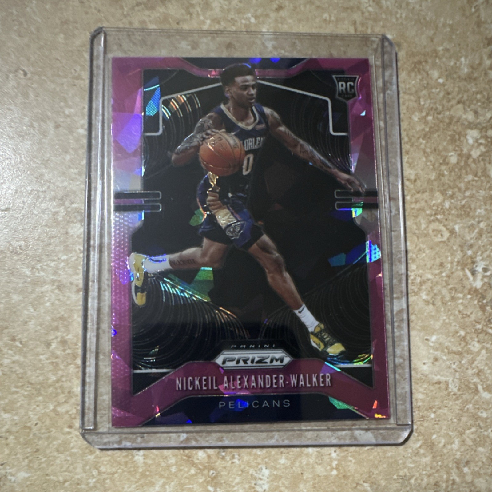 Panini Prizm 2019-20 Nickeil Alexander-Walker Rookie Pink Ice #263 Pelicans