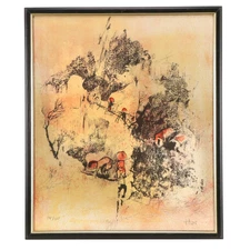 Hoi Lebadang Limited Edition lithograph signed