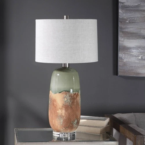 Uttermost Maggie 30 1/4" High Terracotta Rust Ceramic Vase Table Lamp - Picture 7 of 7