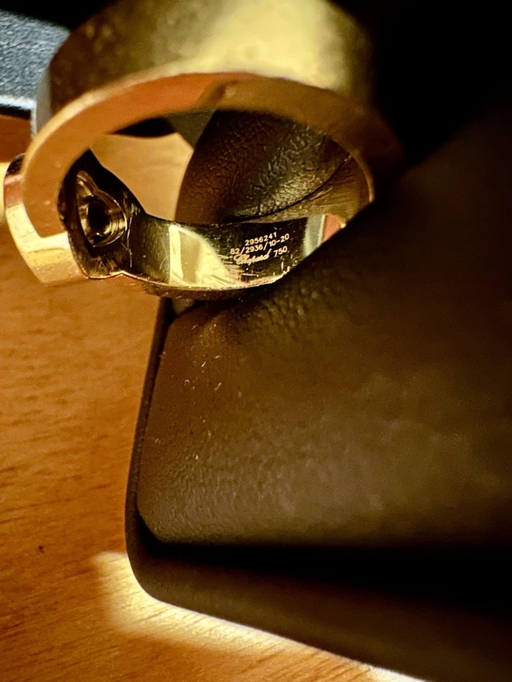 Anillo Chopard Oro 18k y Diamantes Corazón Feliz Foto 2 de 4