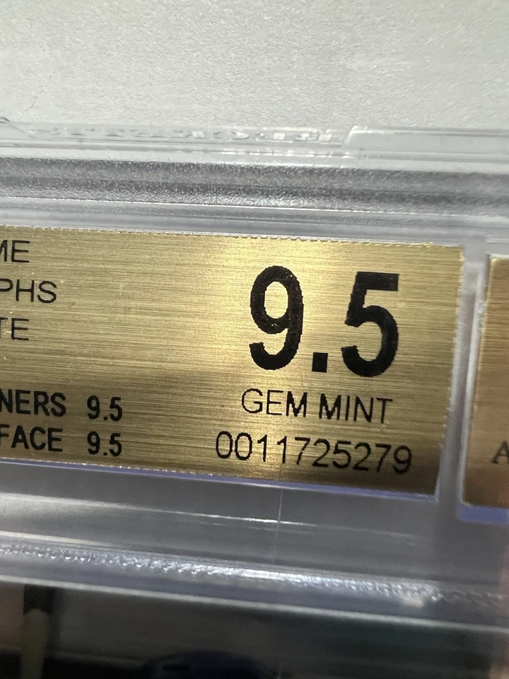 NOELVI MARTE 2019 BOWMAN CHROME 1st ON CARD RC AUTO BECKETT GEM 9.5/10 - Image 2 of 4