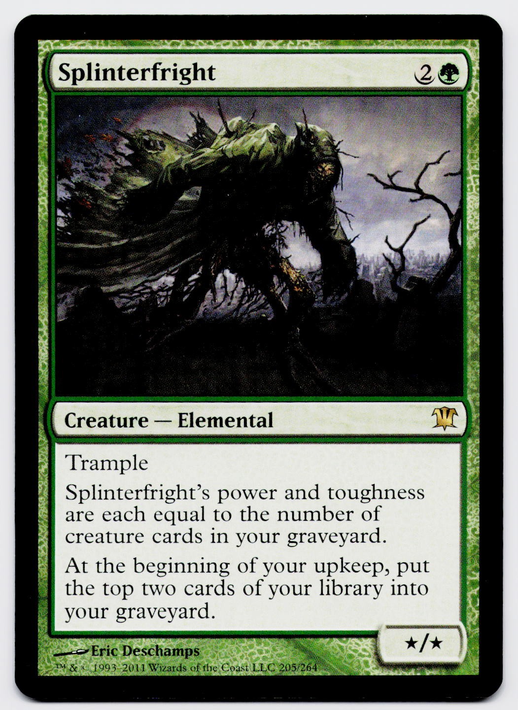 SPLINTERFRIGHT R INNISTRAD 205 MAGIC: THE GATHERING NM/M